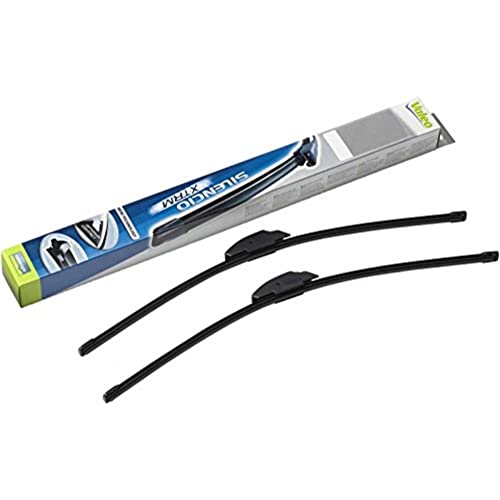 Balai d'essuie-glace Valeo Silencio VM472 650mm 600mm | Kit avant pour pare-brise plat Berline et SUV