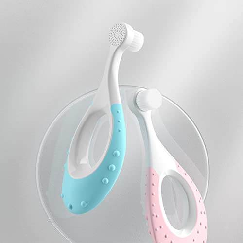 2pcs Spazzolino da Denti per Bambini con Testina