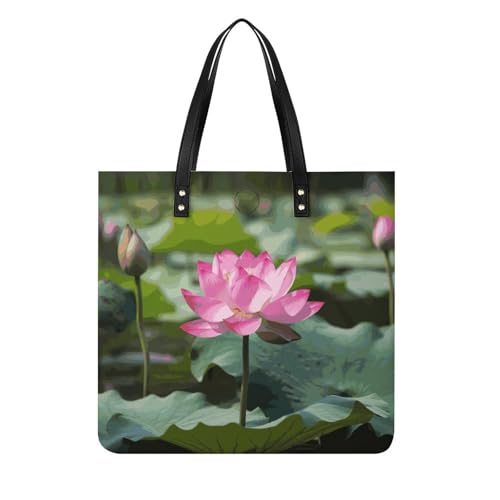 Sac à main pour femmes Lotu Flowers en cuir végétalien