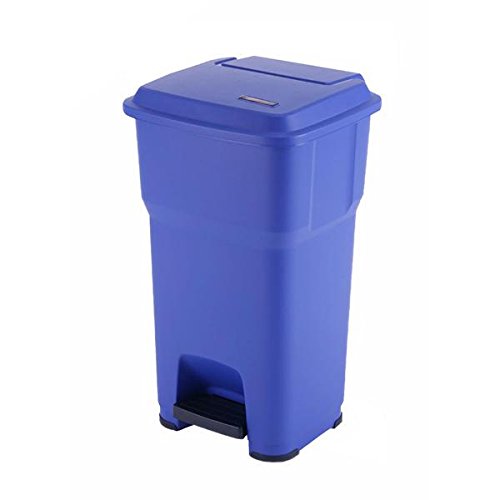 Vileda Abfallbehälter Hera mit Pedal 60l blau