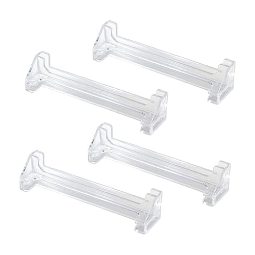 Bothyi 4X Vertical Blind Valance Corners Dust Cover Vertical Track Parts Sturdy Portable Clear Valance Corners Blind Valance Corners