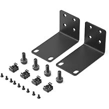 Universal Rack Mount Kit 1U Rack Ears for NETGEAR Series Switches JGS/MS/RPS/SRX/XS/XSM/FS Series