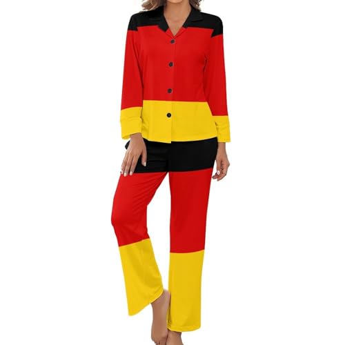 Pyjama pour femme ensemble anti transpiration vêtement de nuit aéré et pantalon grande taille