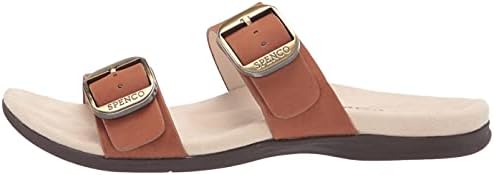 Spenco Women's Vista Slide Sandal, Saddle, 8 | Image 7