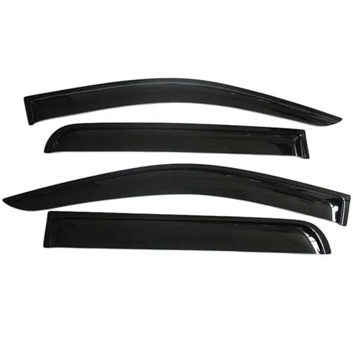 Visière fenêtre double cabine noire pour Mercedes Benz Classe X