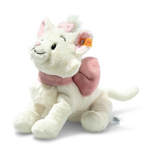 Steiff 24658 Katze Marie 24cm Weiss/rosa Disney, 9'