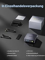 GMKtec K17 AI Mini PC Intel Core Ultra 5 226V up to 4.5GHz 16GB LPDDR5X 1TB SSD 97 Tops AI Intel Arc 130V Dual M.2 Gen5+Gen4 up to 16TB USB4 8K Triple Display WiFi 6E Compact Desktop – Ansicht 9