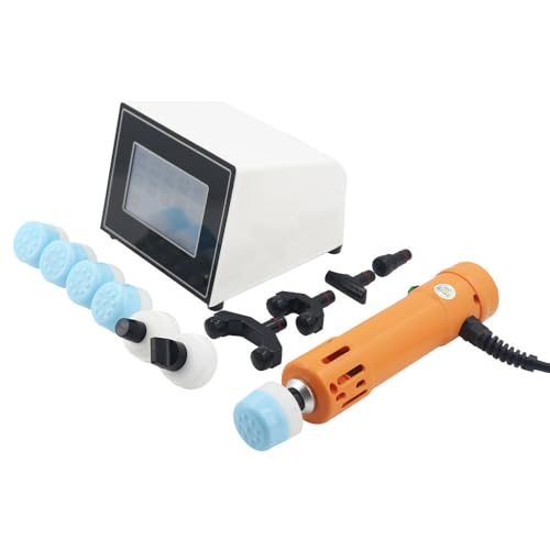 LWWOZL Dispositivo de terapia de ondas de choque con 11 cabezales de masaje para masajes profundos para tratamiento, alivio del dolor, modelado corporal y tratamiento de la disfunción eréctil ED LWWOZL Dispositivo de terapia de ondas de choque con 11 cabezales de masaje para masajes profundos para tratamiento, alivio del dolor, modelado corporal y tratamiento de la disfunción eréctil ED