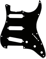 FOR YOU: 60's Pickguard S/S/S-Routing for Strat BEST MATERIALS: Synthetic 3-Ply - 11-Hole - Truss-rod notch YOUR USE: For several 1960s-style Stratocaster models PLAY THE LEGEND: Fender - The worlds leading guitar manufacturer BEST QUALITY: Made in U...