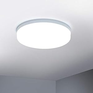 Yafido Plafonnier LED Lampe Plafond 36W 3240LM Lampe de Plafond LED Moderne Mince Rond Blanc Naturel 4000K Applicable à Chambre Cuisine Salon Balcon Couloir