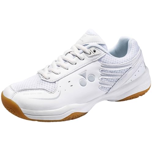 Fooceoute Badminton Squash Schuhe Tischtennisschuhe Hallen-Tennisschuhe leichte badmintonschuhe für Damen und Herren rutschfest Bequem für Pickleball,Racquetball und Squash