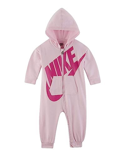 Image of Nike Infant Futura Coverall Romper (3 Months, Pink Foarm(5NB954-A9Y)/Pink)