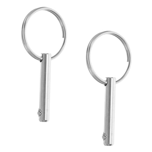 UKCOCO 2 Piezas Pasadores De Liberación Marinos Pasadores De Toldo De Acero Inoxidable para Barcos Bimini para Capota De Barco