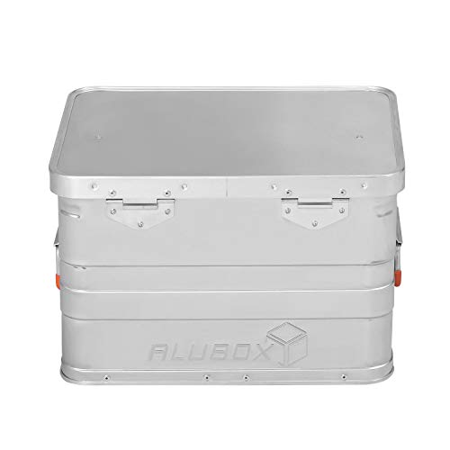 ALUBOX B29 - Aluminium Transportbox 29 Liter Alukiste mit Gummidichtung - Inhalt vor Staub und Spritzwasser geschützt, abschließbar
