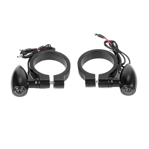 Clignotants moto ambre pour tube de 41 mm et feux indicateurs