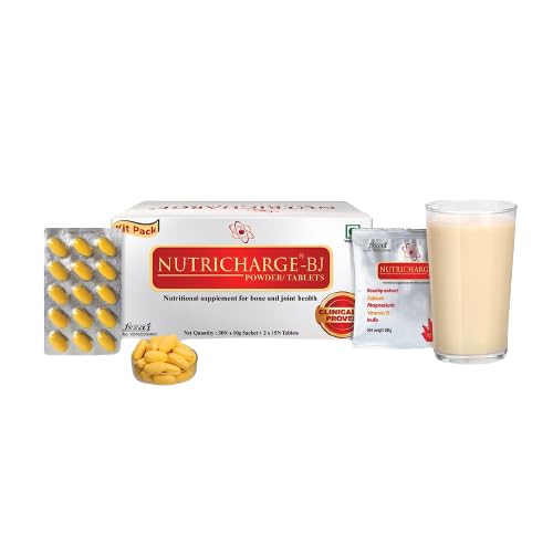 Nutricharge BJ is a complete bone-joint support supplement (Pack Of 1)