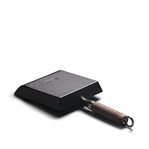 Tamagoyaki Japanese Omelette Pre-Seasoned Mini Skillets Wooden Handle 9×7 Inch