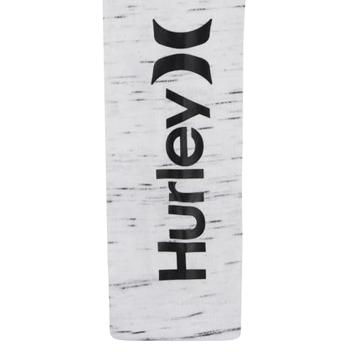 Image of Hurley boys Long Sleeve Soft Basic Cloud Slub T-shirt and Shorts 2-piece Outfit Set