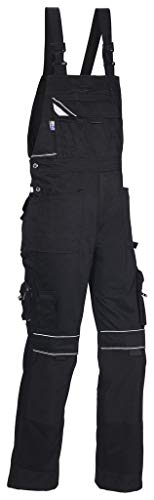 Preisvergleich Produktbild PKA Black Revolution Herren Latzhose mit Reflexapplikationen
