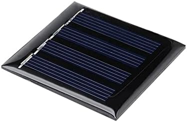 uxcell 5Pcs 2V 80mA Poly Mini Solar Cell Panel Module DIY f Phone Light Toys Charger 53.5mm x 53.5mm - 5