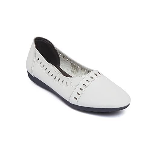 Image of Zoom Shoes Leather Casual /Formal Bellies for Women /Girls Adults Super Comfortable with Lightweight and Slip Resistant Sole A-125