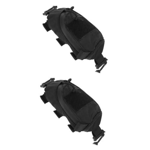 Tofficu 2pcs Outdoor Tools Organizer Bag Equipment Bag Camping Pouch for Hikers Fishermen