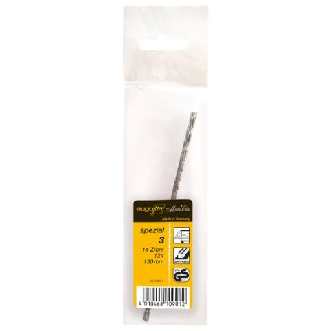 Segueta Augusta 0990 3 AMA de 12 piezas con hojas de repuesto torneadas en espiral Cover