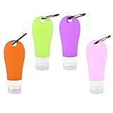 Unsere leeren Reiseflaschen sind sehr weich und flexibel, damit Sie die Flüssigkeiten gleichmäßig herausdrücken können. Sie müssen sich keine Gedanken über Verschwendung machen. Die doppelte auslaufsichere Funktion schützt Ihre persönlichen Gegenstände vor Auslaufen, Verschütten oder Herunterfallen. Gut für Geschäftsreisen, Reisen, Camping, Wandern, Picknick, Fitnessraum und alle Outdoor-Aktivitäten