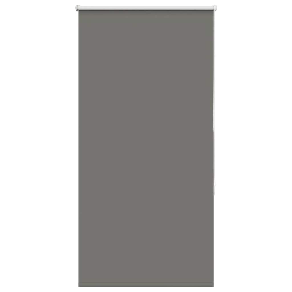 vidaXL Roller Blind Blackout Grey 85x175 cm Fabric Width 80.7 cm Polyester — image 1