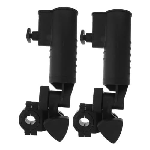 Porte-Parapluie Stable et Résistant aux intempéries Zerodeko ABS réglable 2pcs