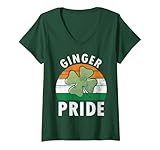 Photo Gallery donna ginger pride shirt funny saint patricks day gift maglietta con collo a v Photo Gallery donna ginger pride shirt funny saint patricks day gift maglietta con collo a v
