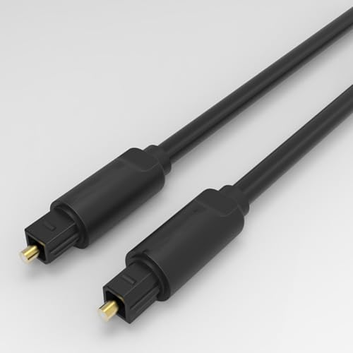 Cable de audio óptico digital de 1,5 metros Alipis para equipos de sonido 4