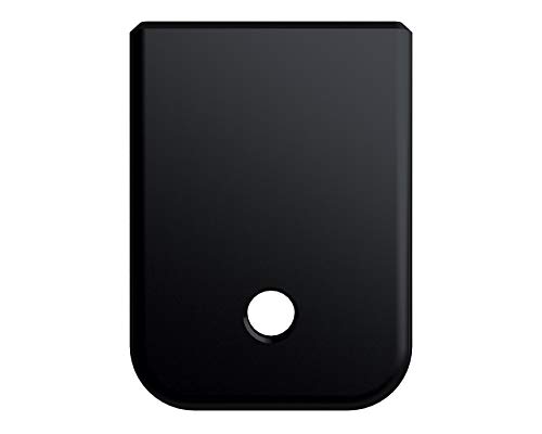Rowe Tactical Magazine Base Plate for Glock Gen 1-5 - Black (Flat Sides) - Fits 9mm .40 Cal .357 Sig 45 Gap.