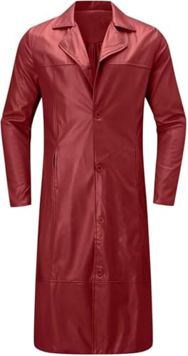 Chaqueta trench retro para hombre DGHM-JLMY miniatura 4