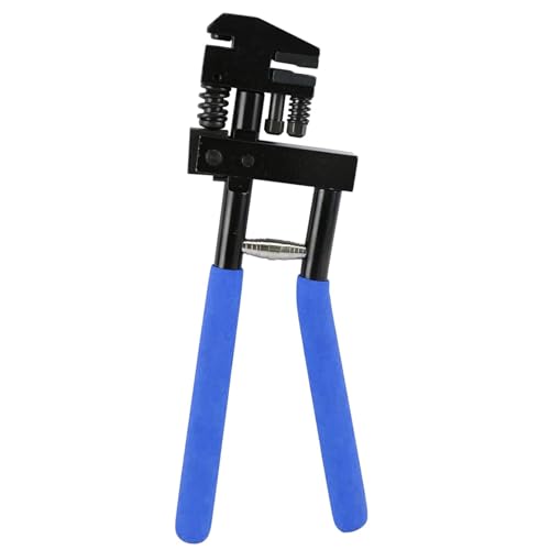 FreeTec 2 in 1 Ø5 mm Absetzzange Karosserie 290mm Loch und Absetzzange Karosserie Abkantzange Lochzange Blech Blechzange Blechlocher Falzzange zum Lochen und Falzen für Auto Reparatur