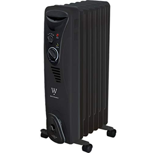 Midea America Corp/Import International Trading CO LTD HO-0218HB WestPointe Black Radiator Heater