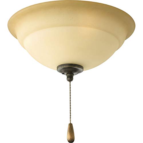 hunter ceiling fan cap - Progress Lighting P2645-77WB Torino Ceiling Fans, Forged Bronze