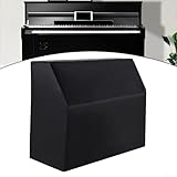 Vollständige Abdeckung Staubschutz für aufrechte Klaviere, hergestellt aus Wasser-Oxford-Gewebe (210D)