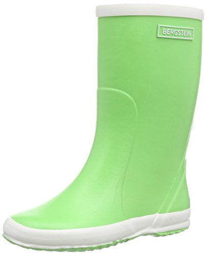 Bergstein Unisex-Kinder BN RainbootL Gummistiefel, Grün (Lime...