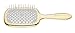 Jäneke Brosse professionnelle Superbrush Gold d'environ 21,5 cm - Idéale pour démêler et sécher sans sécher - Coussin et broches blanches (AUSP230)