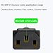 DTK 1,2M IEC320 C13 H05VV-F 3 * 0.75mm² Cable de Alimentación para...
