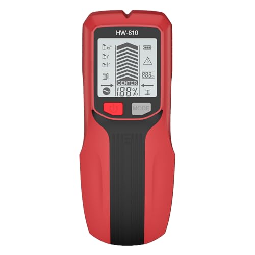 Détecteur de montants multifonction avec écran LCD pour menuiserie et construction