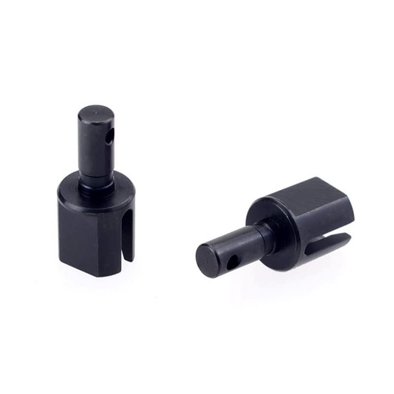 MiTASQ2Pcs Metal Differential Joints Cup 8506 for ZD Racing DBX-07 DBX07 EX-07 EX07 1/7 RC Car Upgrade Parts Spare Accessories ( Color : Black )