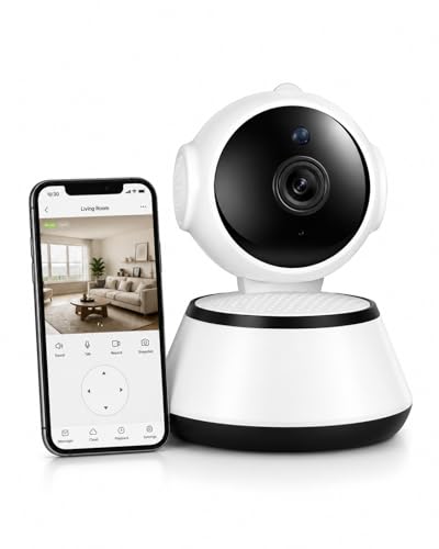 Image of JB Supar 3MP WiFi Light Camera Indoor 360 Rotation (Robot Camera)