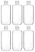 EISCO 6PK Reagent Bottles, 500ml - Narrow Mouth with Screw Cap - Polypropylene - Translucent Labs