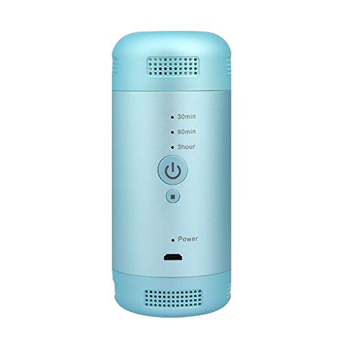 Generador de ozono purificador de aire para coches y hogar, esterilizador portátil para frutas y verduras con desodorización activa de oxígeno y temporizador