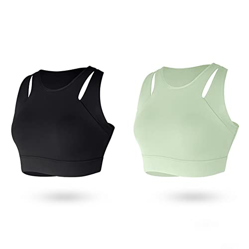 Brassière sport impact moyen avec coussinets amovibles pour femme