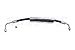 Sunsong 3402558 Power Steering Pressure Line Hose Assembly
