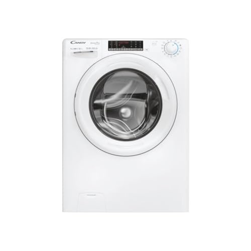 Lavadora carga frontal - CANDY Smart Pro Inverter CSO 496TWM6/1-S, 9 kg, 16 programas, Blanco