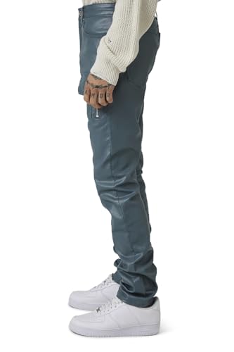 Forever 21 Men's Mid-Rise Cargo Skinny Jeans3